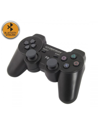Gamepad bezprzewodowy esperanza egg109k (ps3  kolor czarny)