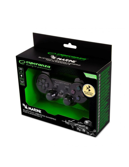 Gamepad bezprzewodowy esperanza egg109k (ps3  kolor czarny)