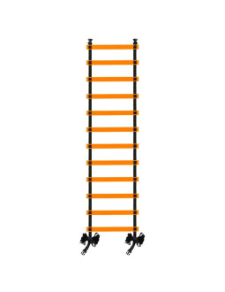 Drabinka treningowa 5m -12 szczebli, pomarańczowa dt10-4m-o
