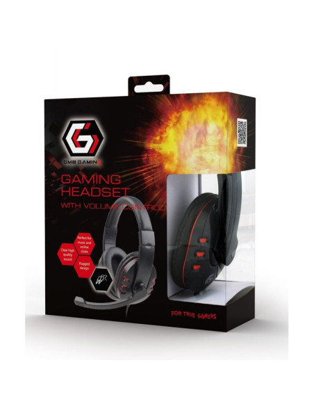 Słuchawki gembird ghs-402 (kolor czarny)