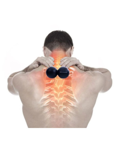 Piłka do masażu podwójna duoball lacrosse