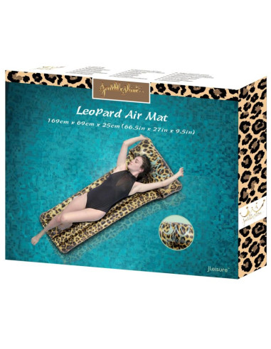 Materac dmuchany leopard 169x69x25cm 33152