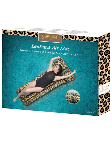 Materac dmuchany leopard 169x69x25cm 33152