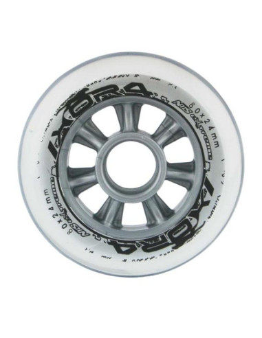 Pu 80x24 82a przezroczyste kółka (4 szt.) nils extreme