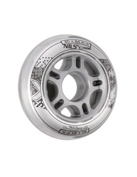 Pu 80x24 82a przezroczyste kółka (4 szt.) nils extreme