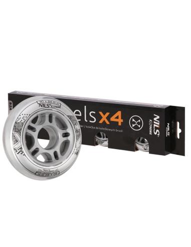 Pu 80x24 82a przezroczyste kółka (4 szt.) nils extreme