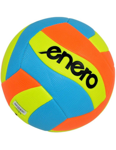 Piłka siatkowa plażowa fancy enero niebieski żółty pomarańczowy