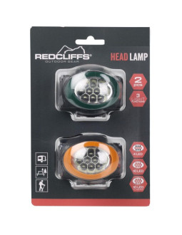 Latarka czołowa turystyczna redcliffs 2szt