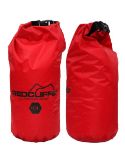 Torba worek wodoszczelny 10l redcliffs czerwony