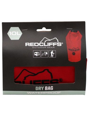 Torba worek wodoszczelny 10l redcliffs czerwony