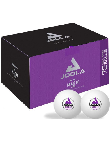 Piłeczki do tenisa stołowego joola magic abs 72szt białe
