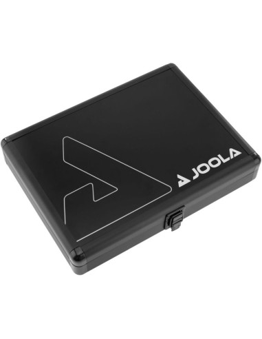Pokrowiec walizeczka na rakietkę  i 3 piłeczki do tenisa stołowego joola alu laser black
