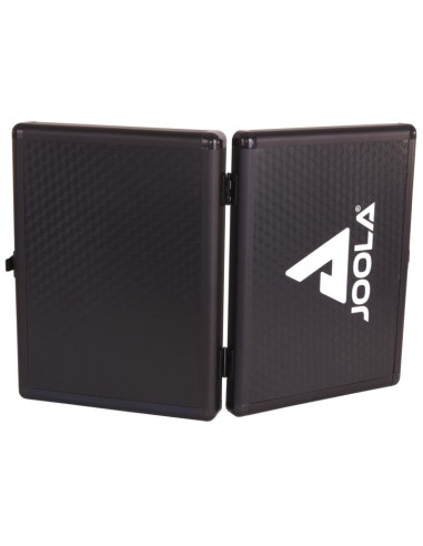 Pokrowiec walizeczka na rakietkę  i 3 piłeczki do tenisa stołowego joola alu black