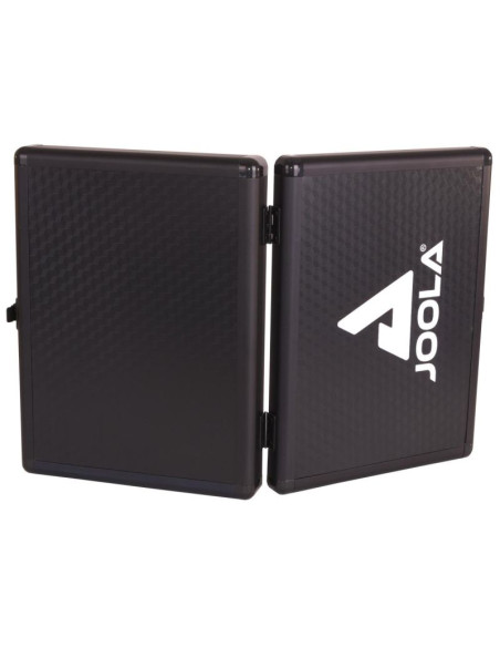 Pokrowiec walizeczka na rakietkę  i 3 piłeczki do tenisa stołowego joola alu black