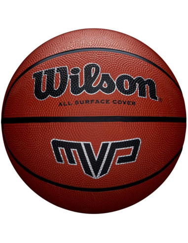 Piłka do koszykówki wilson mvp r.7 brązowa