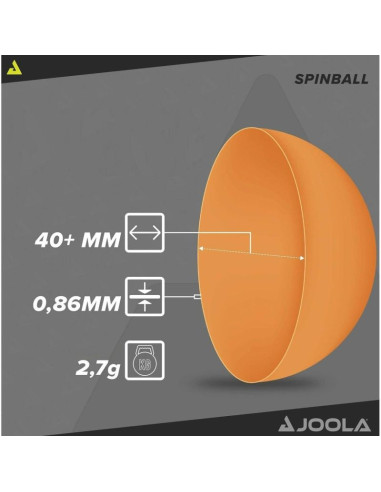 Piłeczki do tenisa stołowego joola spinball 12 szt