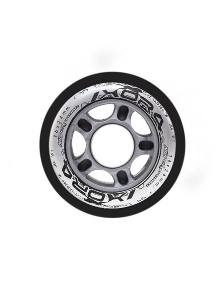 Pu 76x24 82a czarne kółka (4 szt.) nils extreme