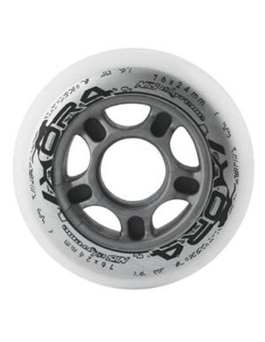 Pu 76x24 82a białe kółka (4 szt.) nils extreme