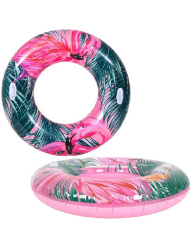 Kółko do pływania tropik 115cm 37598 różowy