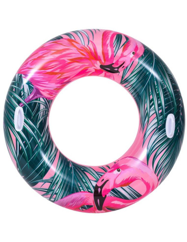 Kółko do pływania tropik 115cm 37598 różowy