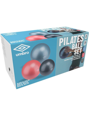Piłka fitness pilates 18cm 22cm 25cm 3 szt umbro