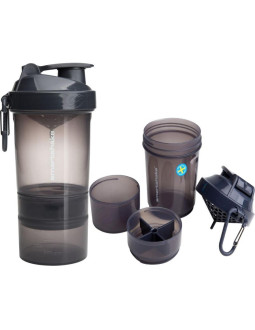 Bidon fitness smartshake original2go 400ml grey