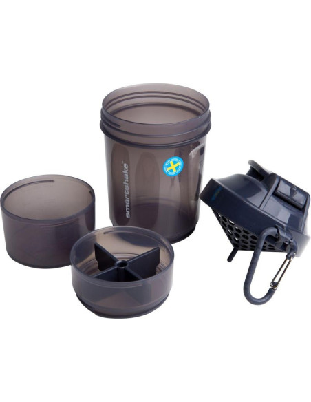 Bidon fitness smartshake original2go 400ml grey