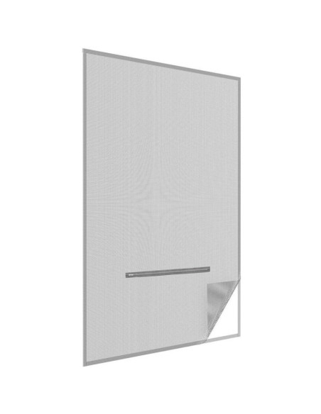 Moskitiera okno dach 140x170 czarna poliester+taśma rzep