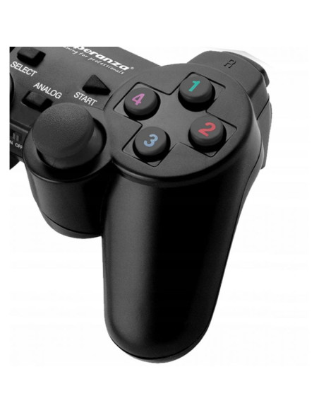 Gamepad bezprzewodowy esperanza egg108k (pc, ps3  kolor czarny)