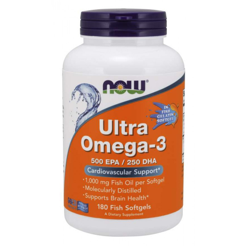 Ultra Omega-3 (Fish Oil) (180 kaps.)