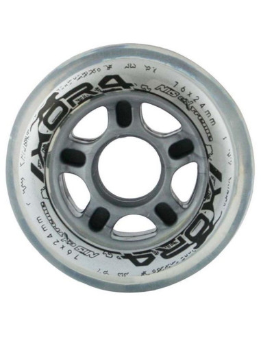 Pu 76x24 82a przezroczyste kółka (4 szt.) nils extreme