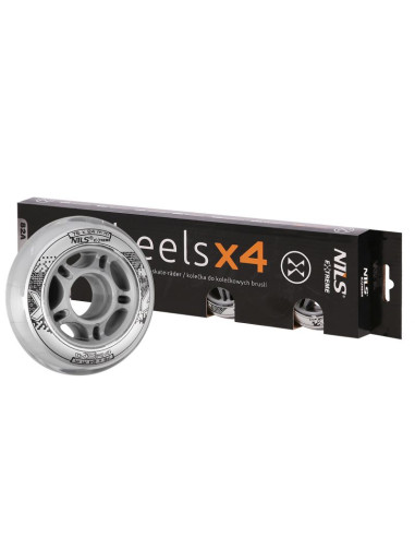 Pu 76x24 82a przezroczyste kółka (4 szt.) nils extreme