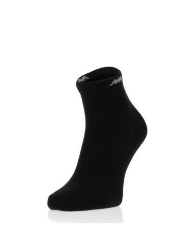 Skarpety męskie czarne monotox basics ankle socks black 3-pack (mx20005)