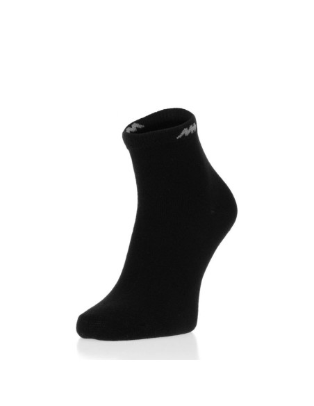 Skarpety męskie czarne monotox basics ankle socks black 3-pack (mx20005)