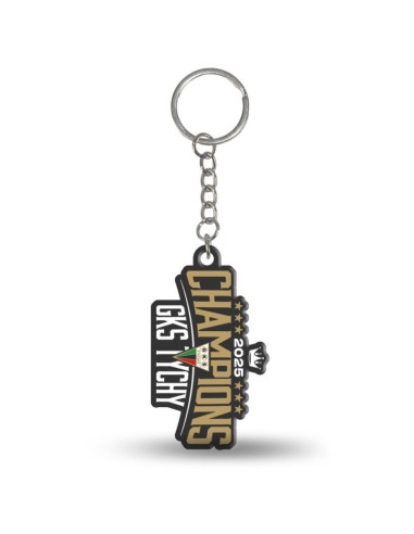 Brelok akrylowy champions gks tychy srebbre