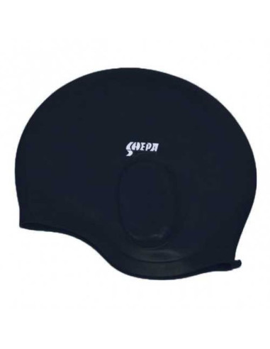 Czepek silikon shepa ucho czarny b1