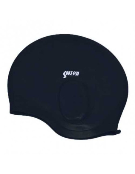 Czepek silikon shepa ucho czarny b1