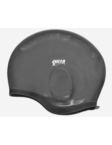 Czepek silikon shepa ucho czarny b1