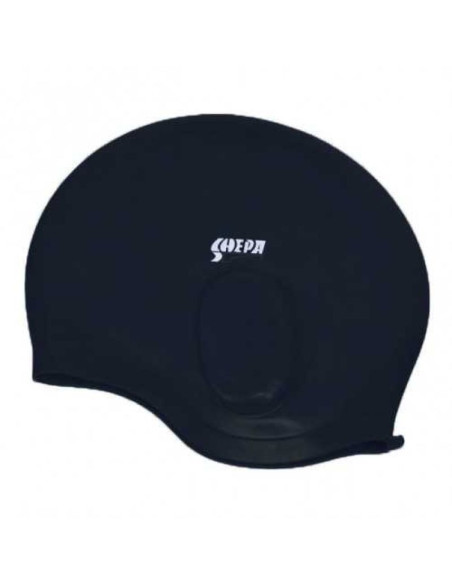 Czepek silikon shepa ucho czarny b1