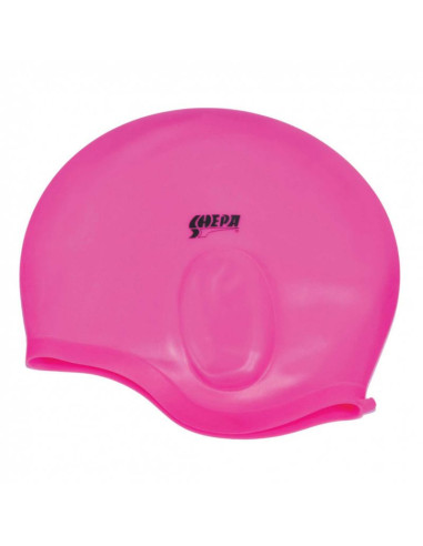 Czepek silikon shepa ucho różowy b9
