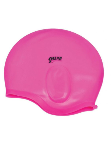 Czepek silikon shepa ucho różowy b9