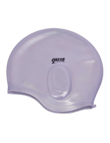 Czepek silikon shepa ucho srebrny b28