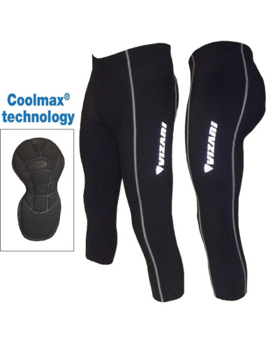 Spodnie rowerowe damskie 3/4 xs