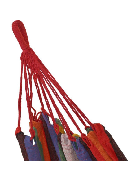 Hamak ogrodowy 1 osobowy 200x80cm z pokrowcem 1064000