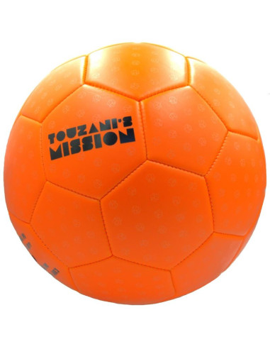 Piłka nożna touzani pomarańczowa r.5