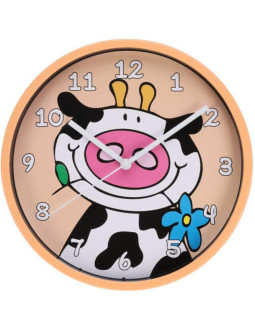 Zegar ścienny kids 22,5 cm krówka