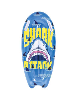 Dmuchana deska do pływania 100x50cm rekin 35017 niebieski