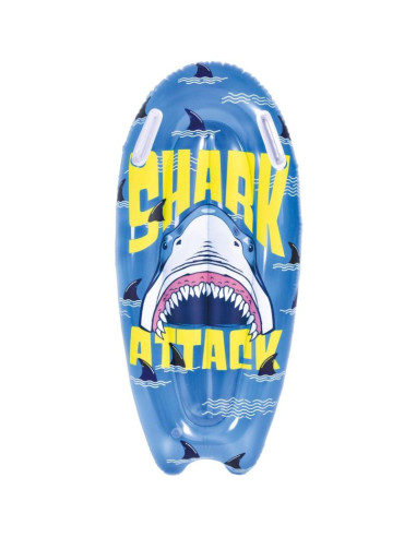 Dmuchana deska do pływania 100x50cm rekin 35017 niebieski