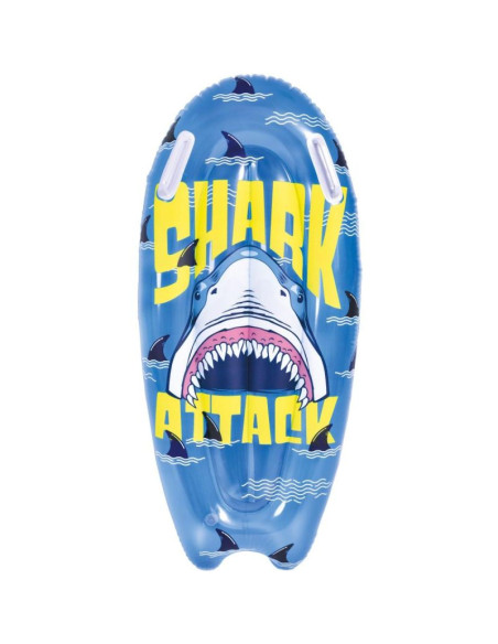 Dmuchana deska do pływania 100x50cm rekin 35017 niebieski