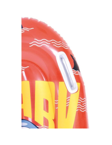 Dmuchana deska do pływania 100x50cm rekin 35017 czerwony